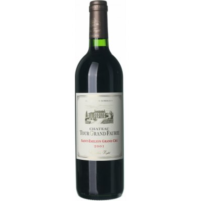 Chateau Tour Grand Faurie Saint-Emilion Grand Cru suché červené 2001 13,5% 0,75 l (holá láhev) – Hledejceny.cz