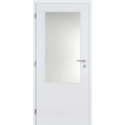 Doornite Basic 2/3 sklo lakované bíláé 70 cm levé