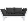 Pohovka Karup design FRESH SOFA white pine borovice 140*200 cm dark grey