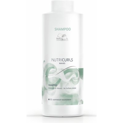 Wella Nutricurls Curls Shampoo for Waves 1000 ml – Zboží Mobilmania