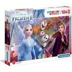 Clementoni MAXI Frozen II 23739 104 dílků – Hledejceny.cz