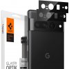 Pouzdro a kryt na mobilní telefon Pouzdro Spigen Optik.tr Camera Protector Google Pixel 7 Pro [2 PACK] černé
