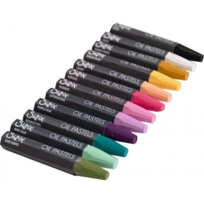 Sizzix pastely olejové sada 12 ks – Zboží Mobilmania