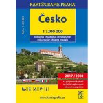 Česko 2017-2018 autoatlas 1:200 000 spirála – Sleviste.cz