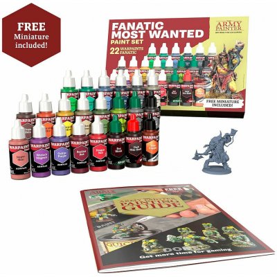 Army Painter: Warpaints Fanatic Most Wanted Set – Zboží Živě