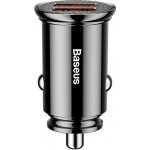 Baseus – Car Charger Circular autonabíječka 2× USB 5A superrychlé nabíjení QC 3.0 – černá – Zbozi.Blesk.cz