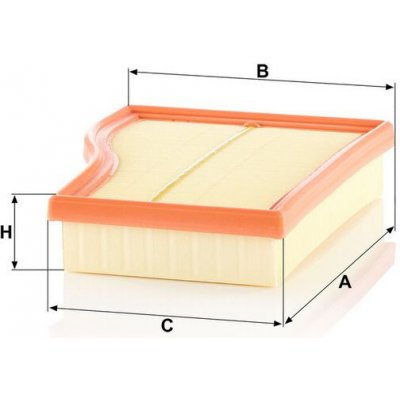 MANN-FILTER Vzduchový filtr MANN C26017 – Hledejceny.cz