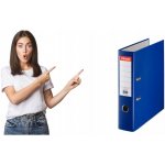 Esselte Economy pákový pořadač A4 7,5 cm modrý – Hledejceny.cz