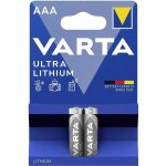 Varta Ultra Lithium 2ks AAA 6103301402 – Sleviste.cz