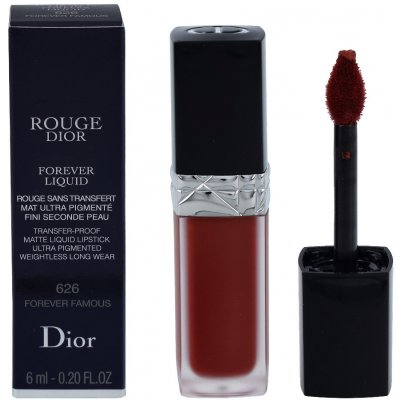 Dior Rouge Dior Forever Liquid matná tekutá rtěnka 626 Forever Famous 6 ml – Zboží Mobilmania