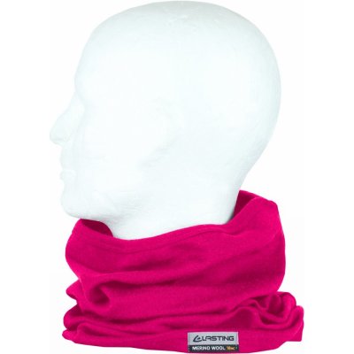 Lasting merino nákrčník BUL růžový – Sleviste.cz