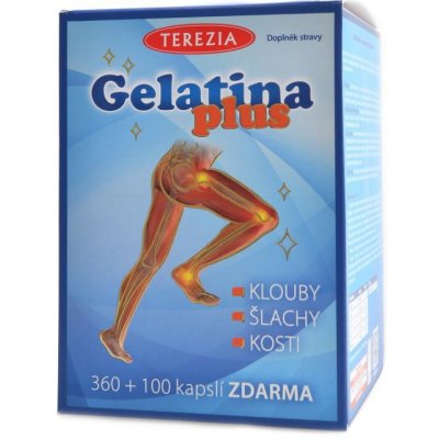 Terezia Company Gelatina Plus vánoce 2024 360 + 100 kapslí – Hledejceny.cz