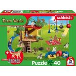 SCHMIDT Schleich Šťastní pejsci + figurka Schleich 40 dílků – Sleviste.cz