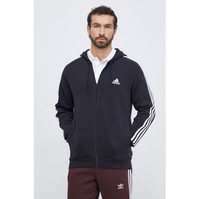 adidas černá s kapucí s aplikací IB4029