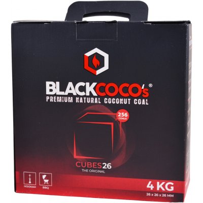 BLACKCOCO's 26 mm kokosové uhlíky pro vodní dýmku 4 kg – Zboží Dáma