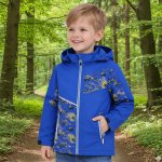 Kugo HK5658 Chlapecká softshellová bunda nezateplená modrá – Hledejceny.cz