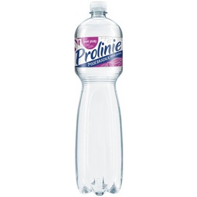 Poděbradka Prolinie Jemně perlivá s příchutí lesní plody 1,5 l – Hledejceny.cz