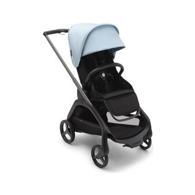 Bugaboo Dragonfly komplet Black/Forest Green pěnová kola Skyline blue 2023