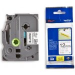 Brother TZE-S231, bílá/černá, 12mm – Zboží Dáma