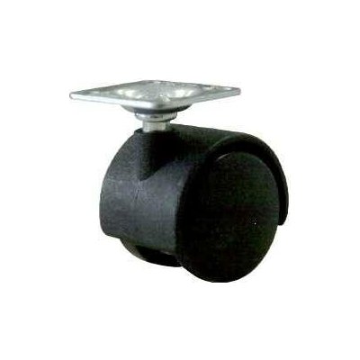 RAPI-TEC Kolečko nábytkové s plotničkou černé 40x40,40mm/35kg 255740 – Sleviste.cz