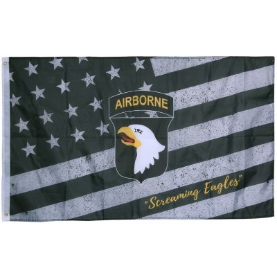 Vlajka Fostex 101. divize Airborne USA 1,5x1 m – Hledejceny.cz