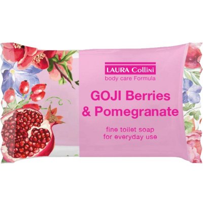 Laura Collini toaletní mýdlo GOJI Berries & pomegranate 90 g