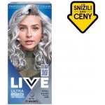 Schwarzkopf Live Ultra Bright or Pastel barva na vlasy Steel Silver 098 50 ml – Zboží Mobilmania