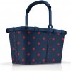 Nákupní taška a košík Reisenthel Carrybag frame mixed dots red