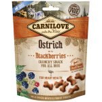 Carnilove Dog Crunchy Snack Ostrich with Blackberries 200 g – Zboží Mobilmania