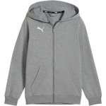 Puma Teamgoal Casuals Hooded Jacket šedá – Zboží Mobilmania
