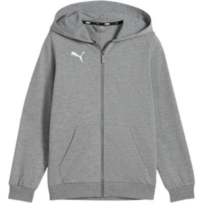 Puma Teamgoal Casuals Hooded Jacket šedá – Zboží Mobilmania