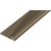 Podlahová lišta Acara lemovací lišta obloučková AP46 hliník elox bronz 2 mm 2,7 m