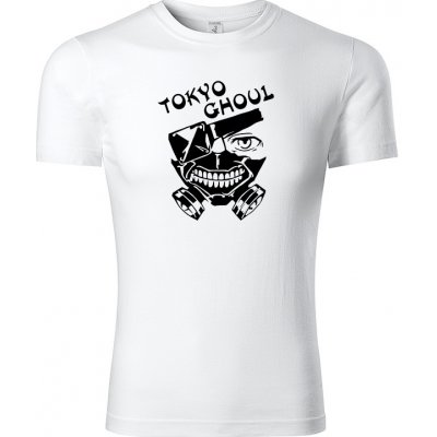Tričko logo Tokyo Ghoul bílé