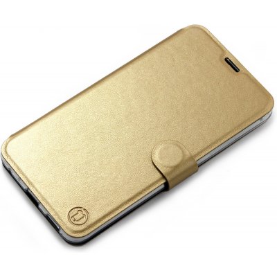 Pouzdro Mobiwear Flip Motorola Moto E32s - C_GOS Gold&Gray – Zboží Živě