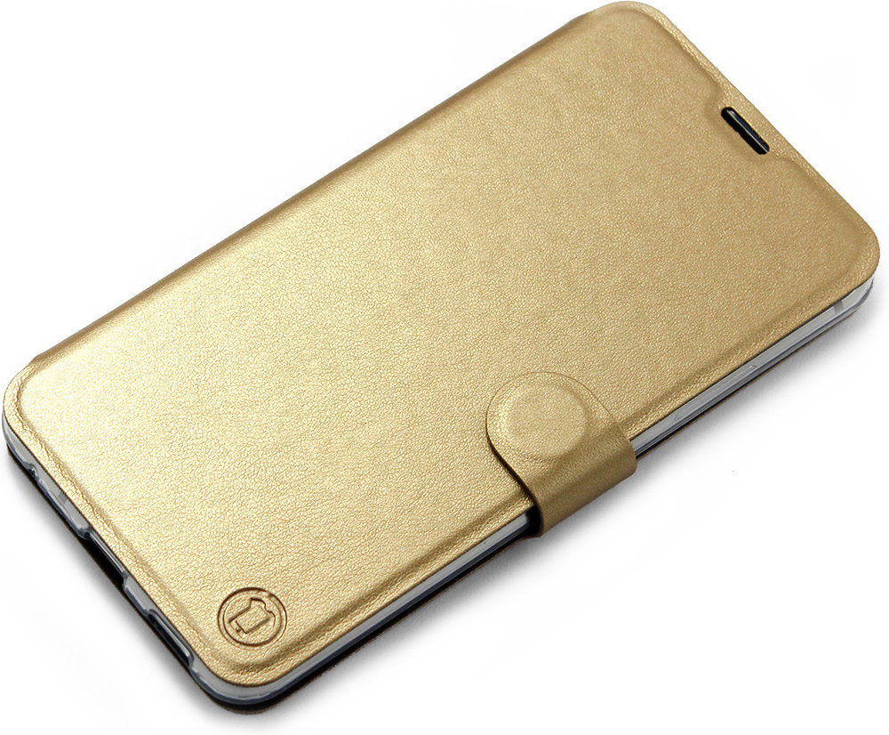 Pouzdro Mobiwear Flip Motorola Moto G32 - C_GOS Gold&Gray