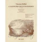 Vincenzo Bellini Songs for Voice and Piano Písně pro vyšší hlas a klavír – Hledejceny.cz
