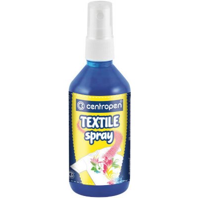 CENTROPEN Barva na textil 1139 sprej 110 ml modrá – Zboží Mobilmania