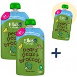 Ella's Kitchen BIO Hruška hrášek a brokolice 120 g – Zbozi.Blesk.cz