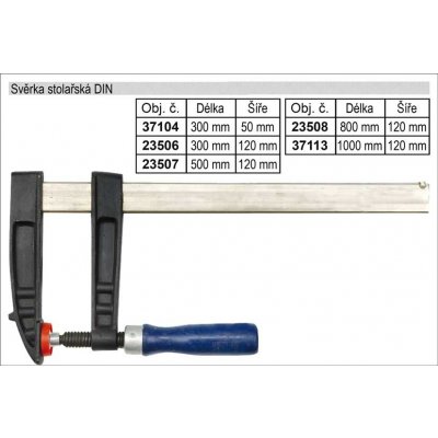 Festa svěrka stolařská DIN 800 x 120 mm – Zboží Mobilmania