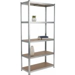Mamutex Zinkovaný kovový regál Standard 2000x1000x600 mm – 5 polic – Zboží Dáma
