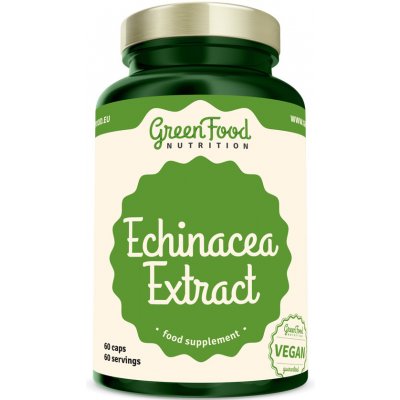 GreenFood Nutrition Echinacea Extract 60 kapslí – Zbozi.Blesk.cz