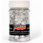 pentart Metalické vločky stříbrné M8 (1g) – Zboží Dáma