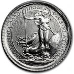 Royal Mint Velká Británie 1/10 oz Platinum Britannia BU