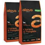 Alleva Natural Puppy Medium Chicken and Pumpkin 2 x 12 kg – Zbozi.Blesk.cz