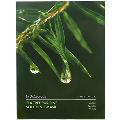 Dr. Ceuracle Tea Tree Purifine Soothing Mask 23 ml – Zboží Dáma