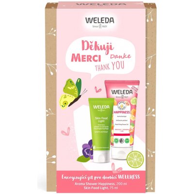 Weleda Děkuji sprchový gel 200 ml + krém na tělo a pleť 75 ml – Hledejceny.cz