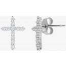 Preciosa designové stříbrné Tender Cross s kubickou zirkonií Preciosa 5333 00