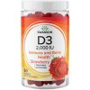 Vitamín a minerál Swanson D3 Jahoda 60 ks gummies