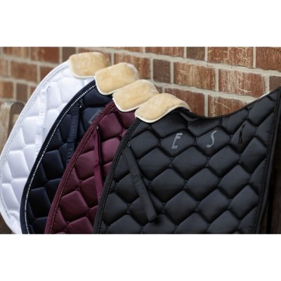 Eskadron Podsedlová dečka Satin Basic tmavě modrá – Hledejceny.cz