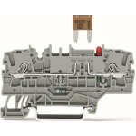 WAGO Svorka 2002-1981/1000-434 2vodičová pojistková pro automobilové nožové pojistky možností zkoušení, šedá 2002-1981/1000-434 – Sleviste.cz